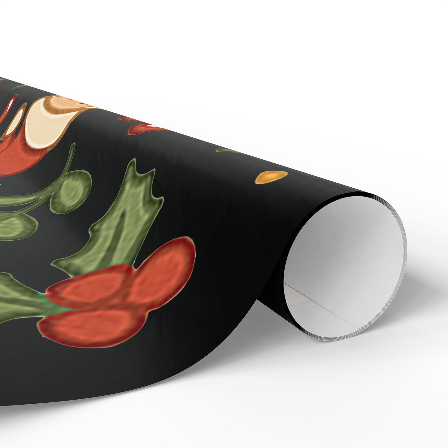 Christmas Wrapping Papers, Festive Gift Wrap, Santa and Tree Design, Eco-Friendly, Seasonal Wrap, Holiday Decor, Craft Paper Roll